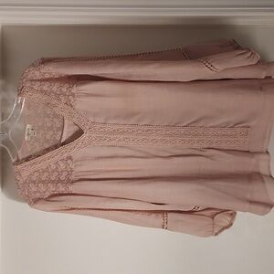 Style&Co lace blouse L